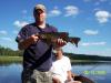 Joe\'s 4 lb smallmouth - eye river fishing