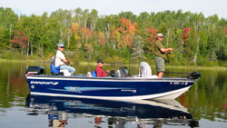 Great fishing @ Perch Lake Lodge